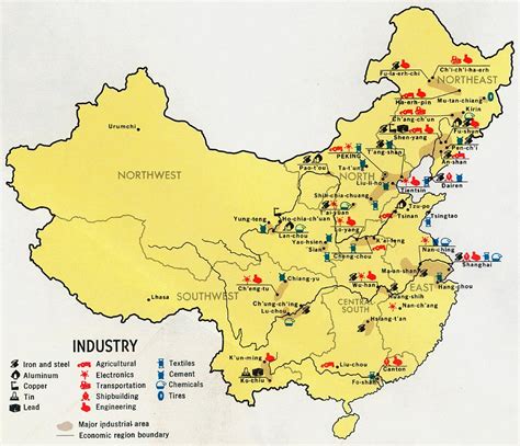 industrial area of china